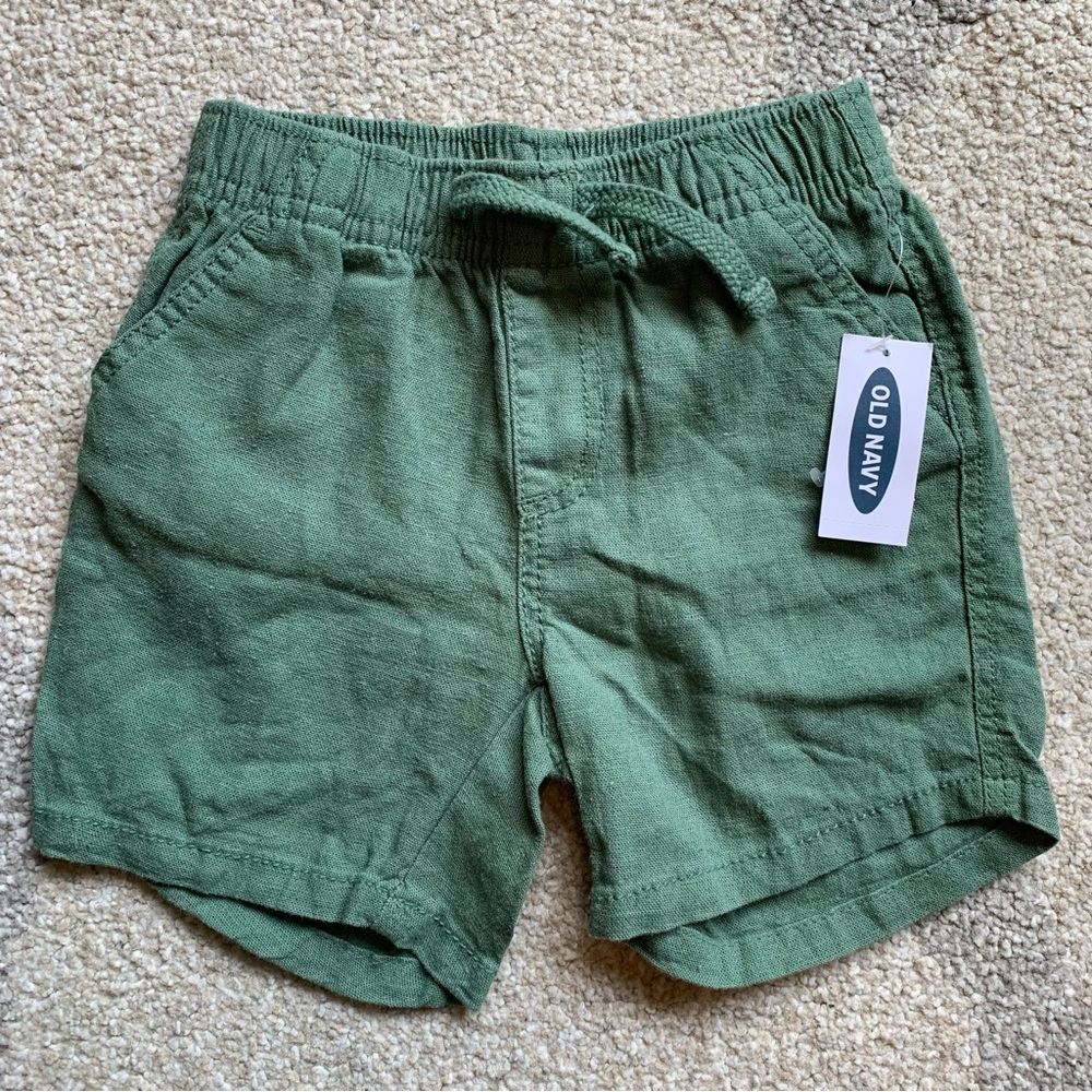NWT! Old Navy Linen-Blend Shorts